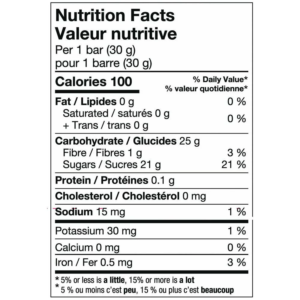 Energy Fruit Bar - Orange - Image 3