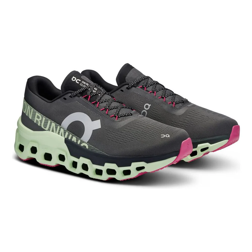 Mens Cloudmonster 2 - Asphalt/Lima - Image 4