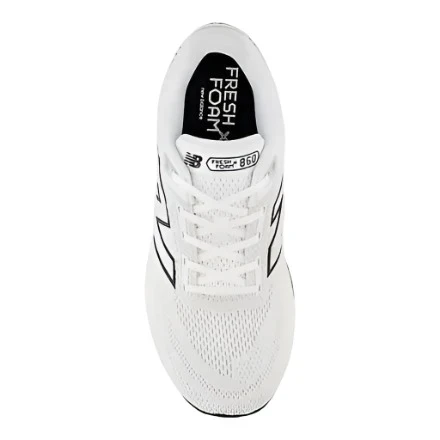 Mens Fresh Foam X 860v14 - White/Black/Sea Salt - Image 3