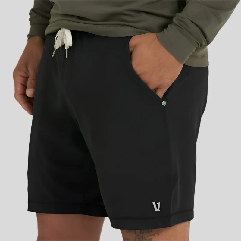 Mens Ponto Short 7" - Black Heather - Image 6