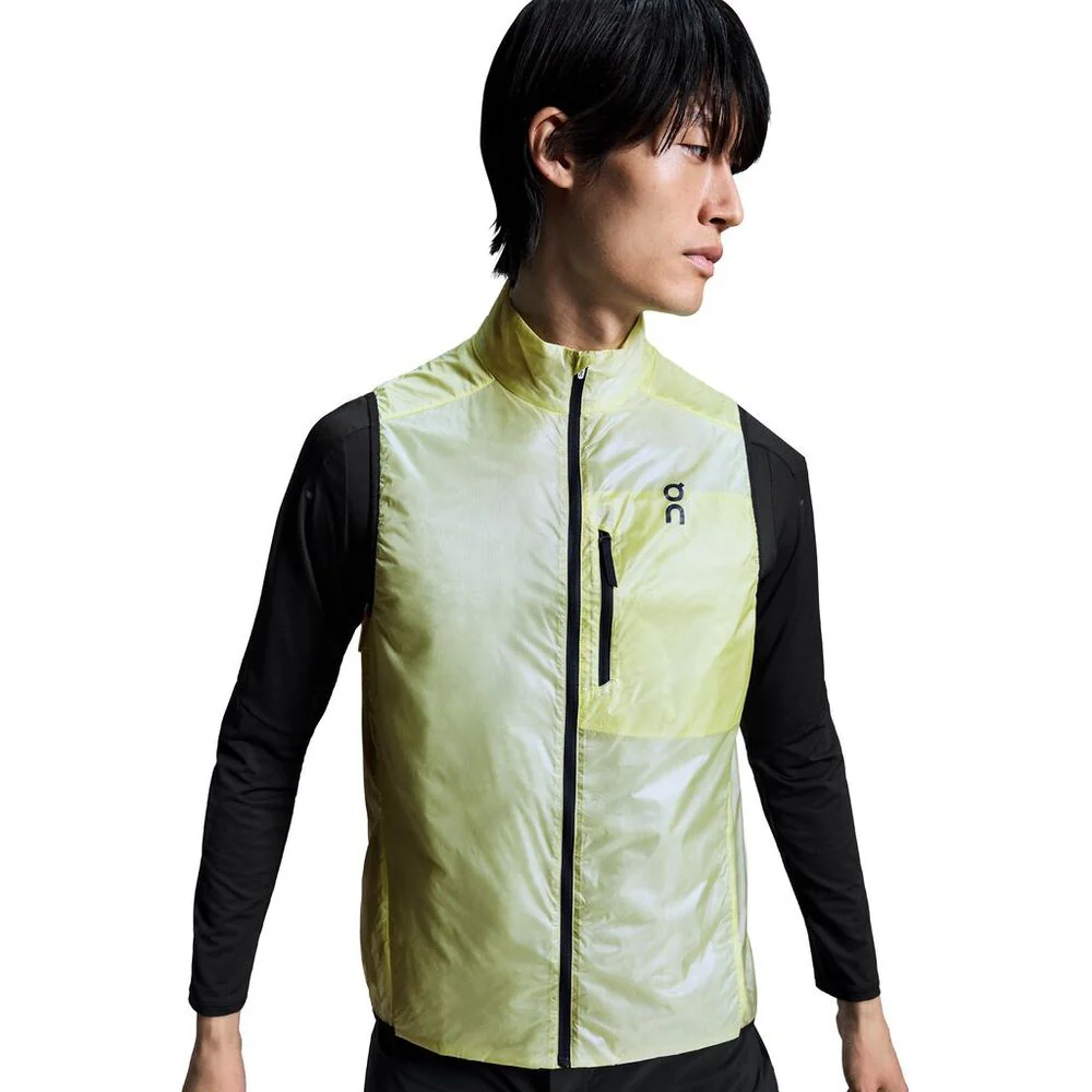 Mens Weather Vest - Hay - Image 5