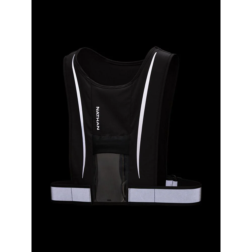 Unisex HYPERNIGHT REFLECTIVE STASH VEST - Black - Image 3