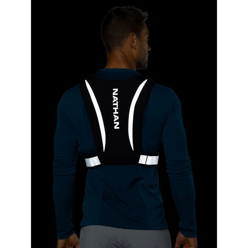 Unisex HYPERNIGHT REFLECTIVE STASH VEST - Black - Image 8