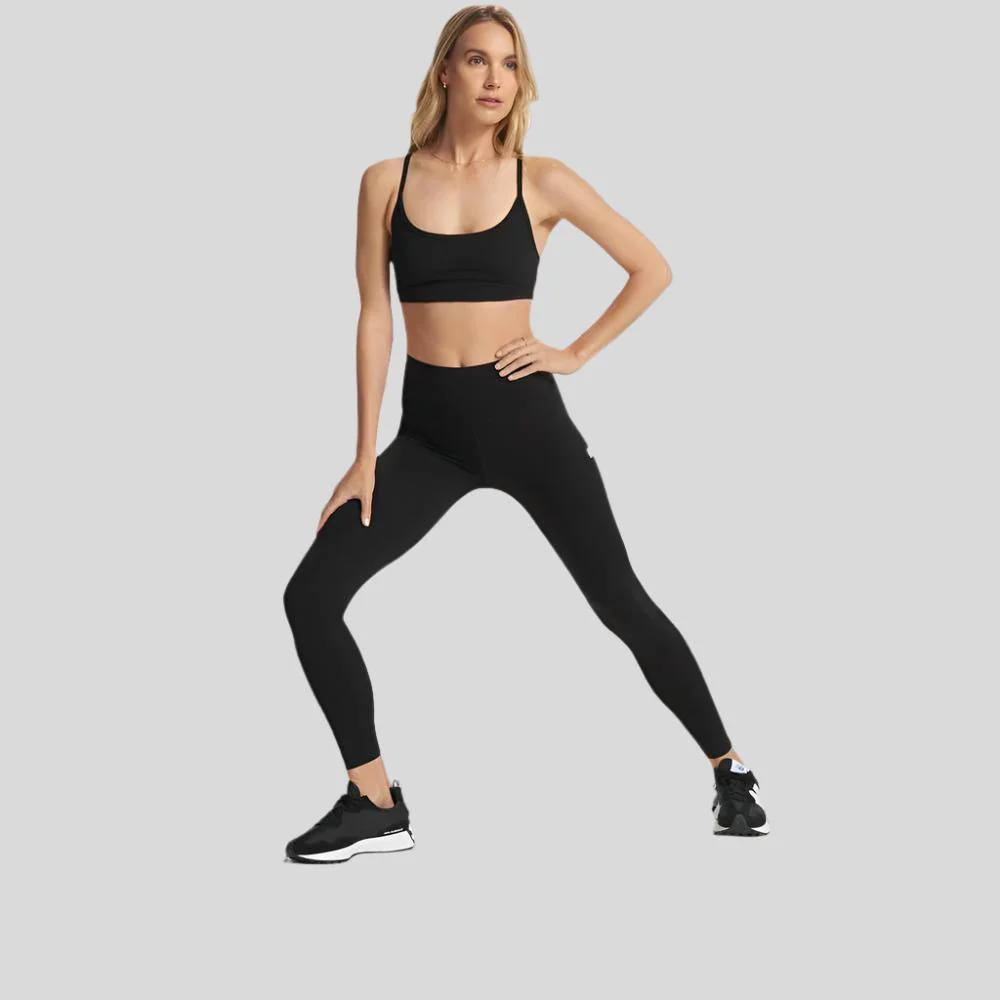 Womens AllTheFeels Bra - Black - Image 5