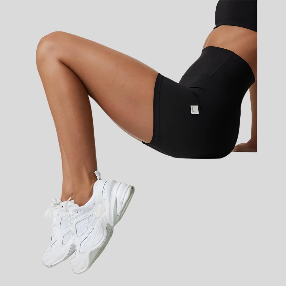 Womens AllTheFeels Short - Black - Image 5