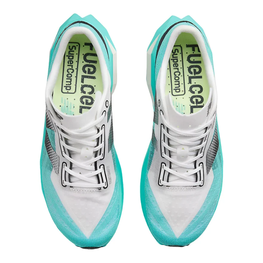 Womens FuelCell SuperComp Elite v4 - Cyber Jade/White/Black - Image 3