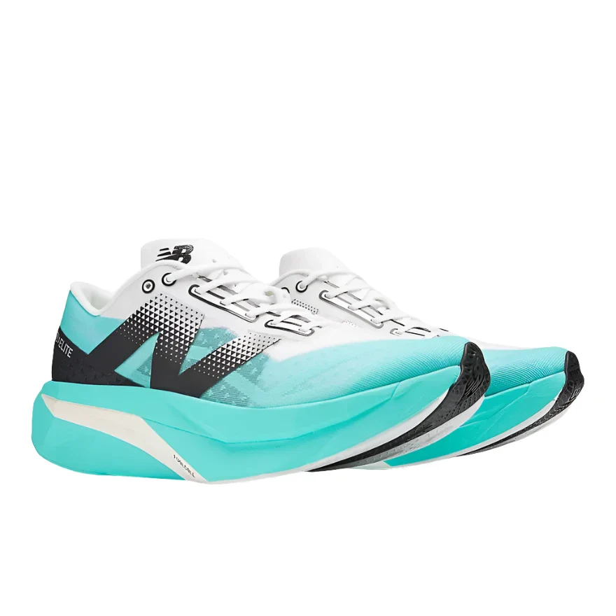 Womens FuelCell SuperComp Elite v4 - Cyber Jade/White/Black - Image 4